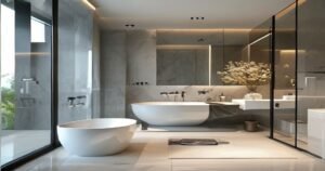 How To Make a Bathroom Stylish With Glass - Aaditya Bath, Jaipur