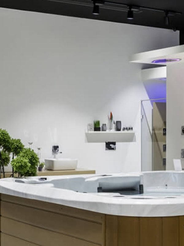 Bathroom fittings and sanitaryware at Aaditya Bath showroom, Jaipur